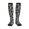 thumbnail image 1 of Sikiie Sloth with Donuts 1 Pairs Compression Socks for Men and Women 15-20 mmHg Running Support Socks, 1 of 7