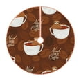 thumbnail image 1 of Sikiie Sloths Need More Coffee Nativity Christmas Tree Skirt, Jesus Christian Winter Holiday Tree Mat Decoration(30-48IN)48", 1 of 6