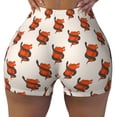 thumbnail image 1 of Sikiie Snake Around Heart Print Workout Shorts Women Scrunch Butt Gym Shorts Seamless High Waist Tummy Control Yoga Biker Athletic Shorts, 1 of 5