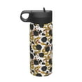 thumbnail image 1 of Sikiie Snake And Rose Print 18OZ Insulated Straw Cup, Portable Leak-proof Sports Water Bottle, Stainless Steel Water Cup Suitable for Home and Outdoor, 1 of 8