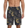 thumbnail image 1 of Sikiie Snake Sleep Mens Pajama Shorts, Lightweight Lounge Pant with Pockets Soft Sleep Pj Shorts for Men4X-Large, 1 of 6