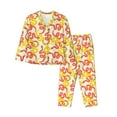 thumbnail image 1 of Sikiie Snake Women's Long-Sleeve Shirt and Full-Length Bottom Pajama Set (s-xxl)-Small, 1 of 7