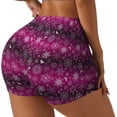 thumbnail image 1 of Sikiie Snowflakes And Christmas Workout Shorts Women Scrunch Butt Gym Shorts Seamless High Waist Tummy Control Yoga Biker Athletic Shorts-Medium, 1 of 8