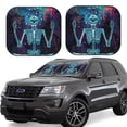 thumbnail image 1 of Sikiie Space Skeleton Meditation Print Foldable Car Windshield Sun Visor, Car Window Sunshade Suitable for Sedan, SUV and Truck Car Accessories-Small, 1 of 6