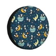 thumbnail image 1 of Sikiie Space Sleeping Panda PVC Leather Spare Tire Wheel Cover Spare Tire Cover, for Car Truck SUV Camper Trailer Universal Fit(14-17in)-15 inch, 1 of 6