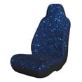 thumbnail image 1 of Sikiie Sparkling Blue Glitter Car Seat Covers 2PCs Front Car Seat Covers Universal fit for Most Cars SUVs and Trucks-2 PCS, 1 of 9