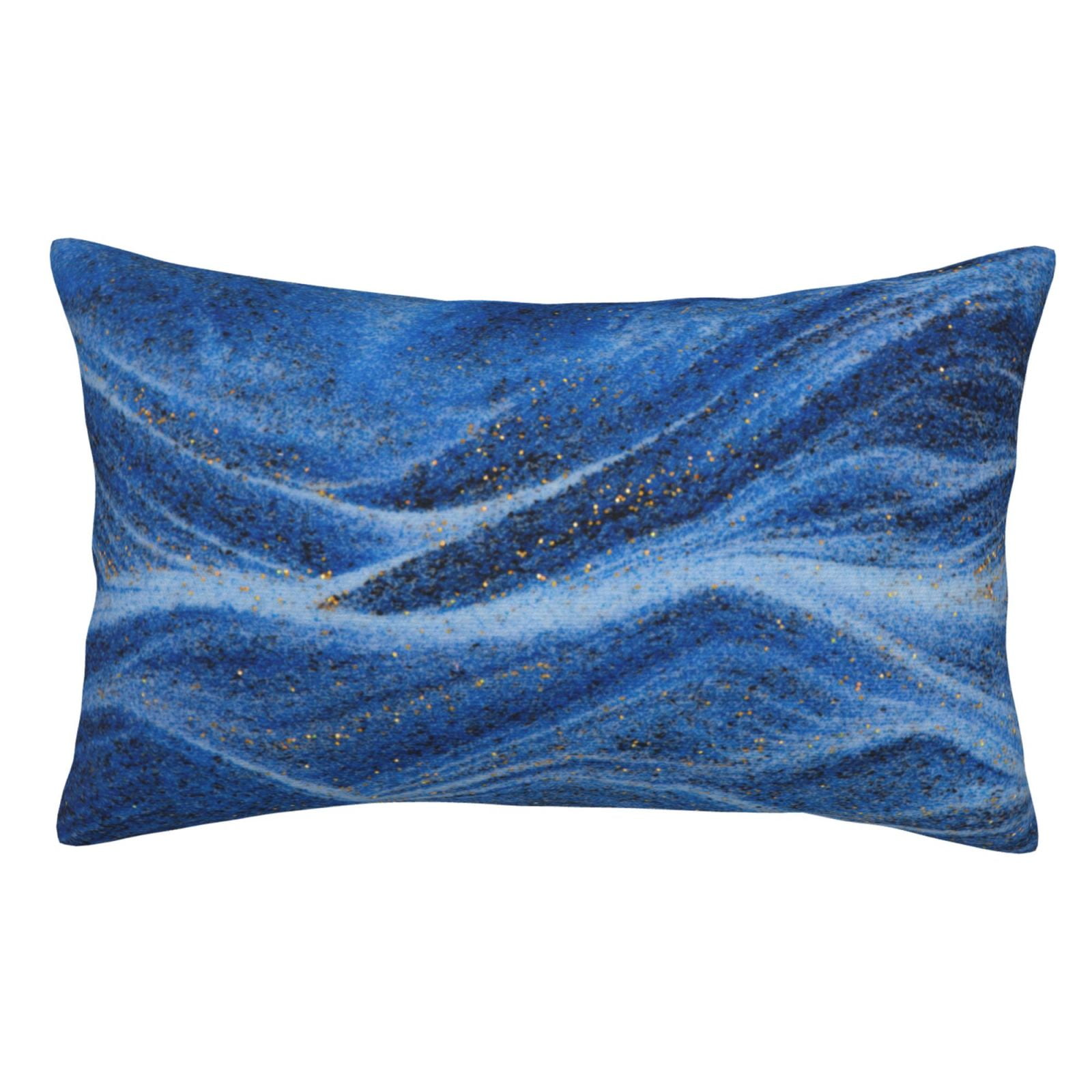 Sikiie Sparkling With Blue Pillow Covers, Throw Pillow Case Cushion