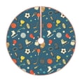 thumbnail image 1 of Sikiie Sports Ball Christmas Tree Skirt, Christmas Tree Decorations, Christmas Decor, Tree Mat Decoration(30-48IN)-36", 1 of 6
