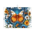 thumbnail image 1 of Sikiie Spring Butterfly Flowers Dish Drying Mat, Kitchen Counter Mat, Self Drying Mat for Kitchen Counter Dish Drying Pad ,for Dishes, Utensils, Pots and Pans(24" x 18"), 1 of 7