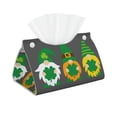 thumbnail image 1 of Sikiie Spring St Patrick’S Day Irish Gnomes Leather Tissue Box Cover Rectangle, Long Tissue Box Cover, Tissue Box Holder, Tissue Holder for Bathroom, 1 of 7