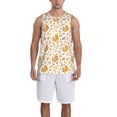 thumbnail image 1 of Sikiie Squirrel And Leaves Basketball Jersey Reversible Men's Mesh Athletic Sports Shirts Training Practice S-4XLX-Large, 1 of 6