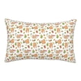 thumbnail image 1 of Sikiie Squirrel And Mushroom Print Plush Pillow Cover, Wrinkle-proof and Stain-resistant Pillow Protector without Pillow Core, Home Decoration-16"x24", 1 of 6