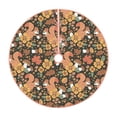 thumbnail image 1 of Sikiie Squirrel Mushroom Yellow Flower Christmas Tree Skirt, Christmas Tree Decorations, Christmas Decor, Tree Mat Decoration(30-48IN)-48", 1 of 6
