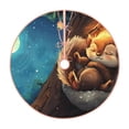 thumbnail image 1 of Sikiie Squirrel Sleeping In Tree Christmas Tree Skirt, Christmas Tree Decorations, Christmas Decor, Tree Mat Decoration(30-48IN)-30", 1 of 6