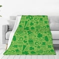 thumbnail image 1 of Sikiie St Patrick's Day Ultra-Soft Micro flannel Blanket Luxury All Seasons Warm Blanket for Bedding Sofa and Travel (4 sizes)-40"x30", 1 of 7
