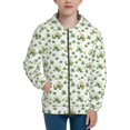 thumbnail image 1 of Sikiie St Patrick's Day3 Zip Up Hoodie Teenage, hoodies for Teenage, Zipper Sweatshirt Jacket for Daily, Traveling-Medium, 1 of 6