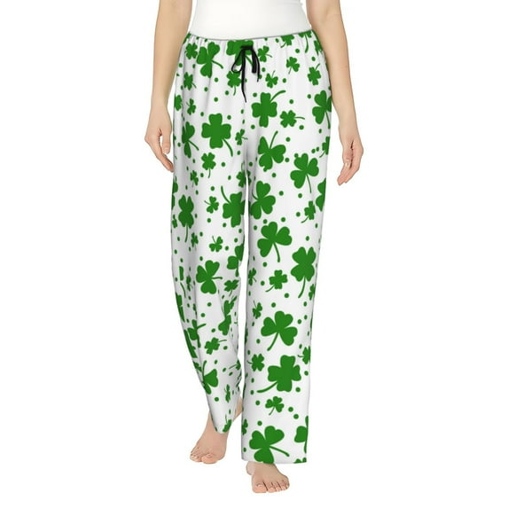 Sikiie St Patrick's Day4 Women’s Ultra-Soft Comfy Lounge Pants Sleepwear Comfy Lounge Pants Drawstring Sleep Bottoms with PocketsXX-Large