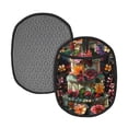 thumbnail image 1 of Sikiie Stained Glass Floral Cake Silicone Pot Holders, Oven Mitts Heat Resistant Hot Pads, Non Slip Pot Holder for Kitchen Baking and Cooking 9.4 x 7.5 Inches, 1 of 7