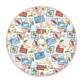 thumbnail image 1 of Sikiie Stamp Nativity Christmas Tree Skirt, Jesus Christian Winter Holiday Tree Mat Decoration(30-48IN)36", 1 of 6