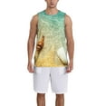 thumbnail image 1 of Sikiie Starfish And Seashell On The Beach Basketball Jersey Reversible Men's Mesh Athletic Sports Shirts Training Practice S-4XLX-Large, 1 of 6