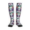 thumbnail image 1 of Sikiie Starfish And Turtle 1 Pairs Compression Socks for Men and Women 15-20 mmHg Running Support Socks, 1 of 7