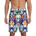 thumbnail image 1 of Sikiie Starfish And Turtle Mens Pajama Shorts, Lightweight Lounge Pant with Pockets Soft Sleep Pj Shorts for Men3X-Large, 1 of 6