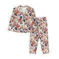 thumbnail image 1 of Sikiie Starfish Shell Women's Long-Sleeve Shirt and Full-Length Bottom Pajama Set (s-xxl)-XX-Large, 1 of 7
