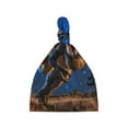 thumbnail image 1 of Sikiie Starry Night Charging Dinosaur Baby Newborn Hats, Infant Knotted Baby Hat, Beanie Top Knot Caps for Baby Boys Girls, 1 of 5