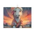 thumbnail image 1 of Sikiie Starry Sky Cute Horse Dish Drying Mat, Kitchen Counter Mat, Self Drying Mat for Kitchen Counter Dish Drying Pad ,for Dishes, Utensils, Pots and Pans（24" x 18"）, 1 of 7