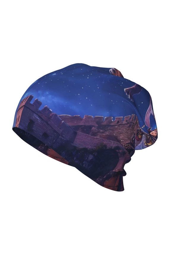 Starry Sky Wall Flying Tiger Toddler Beanie Kids Beanie Hat Warm Winter Hats for Boys Girls Knit Cap