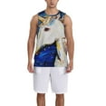 thumbnail image 1 of Sikiie Starry White Horse Basketball Jersey Reversible Men's Mesh Athletic Sports Shirts Training Practice S-4XLX-Large, 1 of 6