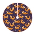 thumbnail image 1 of Sikiie Stars and Fox Cute Christmas Tree Skirt, Christmas Tree Decorations, Christmas Decor, Tree Mat Decoration(30-48IN)-36", 1 of 6