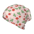 thumbnail image 1 of Sikiie Strawberry And Flowers Toddler Beanie Kids Beanie Hat Warm Winter Hats for Boys Girls Knit Cap, 1 of 7