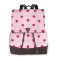 thumbnail image 1 of Sikiie Strawberry And Heart Women Genuine Leather Backpack Fashion Rucksack Daypack Leather Casual Travel Backpacks for Women, 1 of 4
