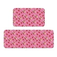 thumbnail image 1 of Sikiie Strawberry Cake Kitchen Mat 2 PCS Cushioned Kitchen Rug, Waterproof Non-Slip Kitchen Mats for Kitchen, Floor Home, Sink, Laundry, 1 of 6