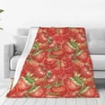 thumbnail image 1 of Sikiie Strawberry Ultra-Soft Micro flannel Blanket Luxury All Seasons Warm Blanket for Bedding Sofa and Travel (4 sizes)-80"x60", 1 of 7