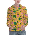 thumbnail image 1 of Sikiie Strawberry Women's Casual Hoodies Long Sleeve Lightweight Pullover Tops Loose Sweatshirt-X-Large, 1 of 7