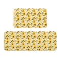 thumbnail image 1 of Sikiie Striped Sunflower Daisy Kitchen Mat 2 PCS Cushioned Kitchen Rug, Waterproof Non-Slip Kitchen Mats for Kitchen, Floor Home, Sink, Laundry, 1 of 6