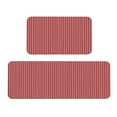 thumbnail image 1 of Sikiie Stripes Red White Kitchen Mat 2 PCS Cushioned Kitchen Rug, Waterproof Non-Slip Kitchen Mats for Kitchen, Floor Home, Sink, Laundry, 1 of 6