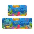 thumbnail image 1 of Sikiie Submarine And Landscape Kitchen Mat 2 PCS Cushioned Kitchen Rug, Waterproof Non-Slip Kitchen Mats for Kitchen, Floor Home, Sink, Laundry, 1 of 6