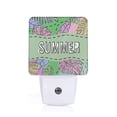 thumbnail image 1 of Sikiie Summer Led Night Light, Warm White,Cool White Lights for Bathroom,Hallway,Bedroom, Kids Room-EU, 1 of 7