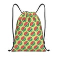 thumbnail image 1 of Sikiie Summer Watermelon Drawstring Backpack Drawstring Bags, Draw String Back Bag for Sports, Gym, Travel, Swimming, Beach-Small, 1 of 6