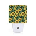 thumbnail image 1 of Sikiie Sunflower 1 Led Night Light, Warm White,Cool White Lights for Bathroom,Hallway,Bedroom, Kids Room-EU, 1 of 7