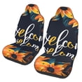 thumbnail image 1 of Sikiie Sunflower Welcome A Car Seat Protector 2 Pack Car Seat Cushion Mat, Car Seat Covers for SUV, Truck, Van, 1 of 7