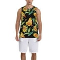thumbnail image 1 of Sikiie Sunflowers And Bird Basketball Jersey Reversible Men's Mesh Athletic Sports Shirts Training Practice S-4XL3X-Large, 1 of 6