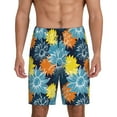 thumbnail image 1 of Sikiie Sunflowers Mens Pajama Shorts, Lightweight Lounge Pant with Pockets Soft Sleep Pj Shorts for MenX-Large, 1 of 6