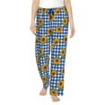 thumbnail image 1 of Sikiie Sunflowers Women’s Ultra-Soft Comfy Lounge Pants Sleepwear Comfy Lounge Pants Drawstring Sleep Bottoms with PocketsMedium, 1 of 6