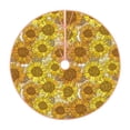 thumbnail image 1 of Sikiie Sunflowers1 Christmas Tree Skirt, Christmas Tree Decorations, Christmas Decor, Tree Mat Decoration(30-48IN)-36", 1 of 6
