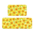 thumbnail image 1 of Sikiie Sunflowers2 Kitchen Mat 2 PCS Cushioned Kitchen Rug, Waterproof Non-Slip Kitchen Mats for Kitchen, Floor Home, Sink, Laundry, 1 of 6