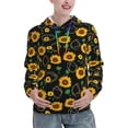 thumbnail image 1 of Sikiie Sunflowers3 Women's Casual Hoodies Long Sleeve Lightweight Pullover Tops Loose Sweatshirt-XX-Large, 1 of 7